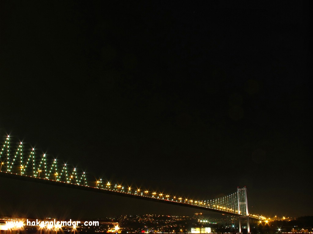 Gece Boğaziçi Köprüsü